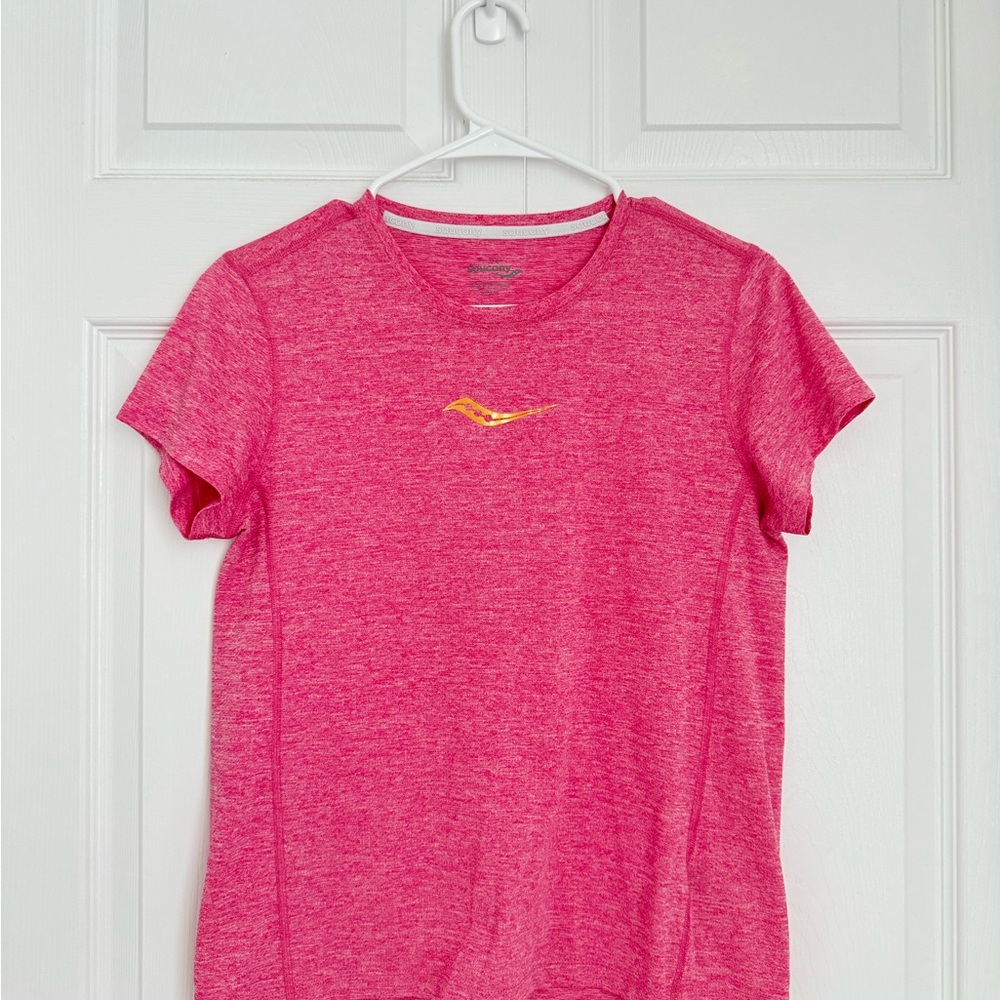 Saucony Pink Athletic T-Shirt